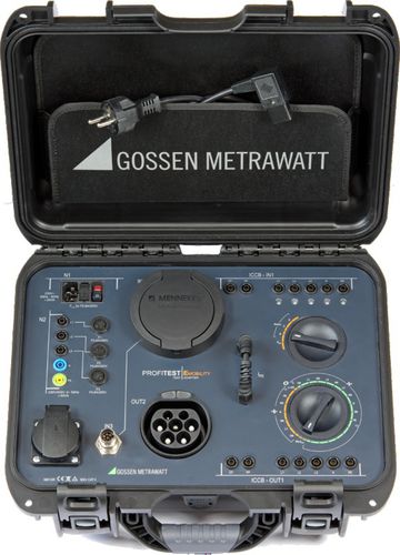电缆测试仪 - PROFITEST E-MOBILITY - GOSSEN METRAWATT GmbH - 用于电动车