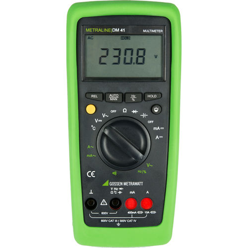 数字万用表 - Metraline DM 41 - GOSSEN METRAWATT GmbH - 手持式 / 600 V / 10 A