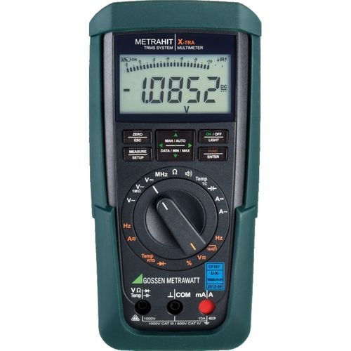 数字万用表 - METRAHIT PM-SERIES - GOSSEN METRAWATT GmbH - 柱状图显示 / 手持式 / 1000 V