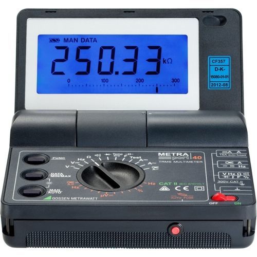 数字万用表 - METRAport 40S   - GOSSEN METRAWATT GmbH - 柱状图显示 / 手持式 / 300 V