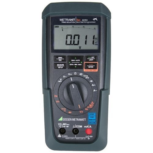 数字万用表 - METRAHIT ISO AERO - GOSSEN METRAWATT GmbH - 柱状图显示 / 手持式 / 1000 V