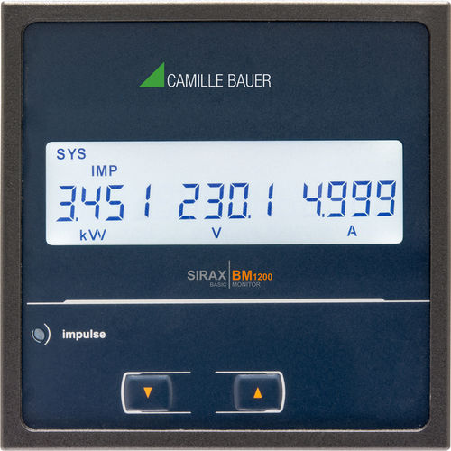 功率指示器 - SIRAX BM Series  - GOSSEN METRAWATT GmbH - LCD 显示屏 / 可编程 / USB