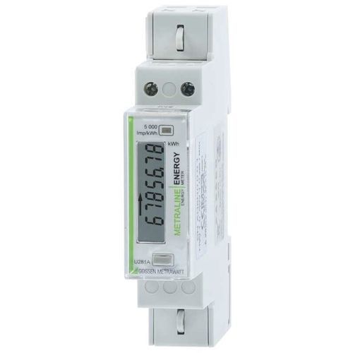单相电能表 - U281 B - GOSSEN METRAWATT GmbH - DIN导轨 / ModBUS RTU / 数字