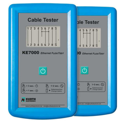 电缆测试仪 - KE7000 SET - GOSSEN METRAWATT GmbH - 连续性 / 网络 / 工业