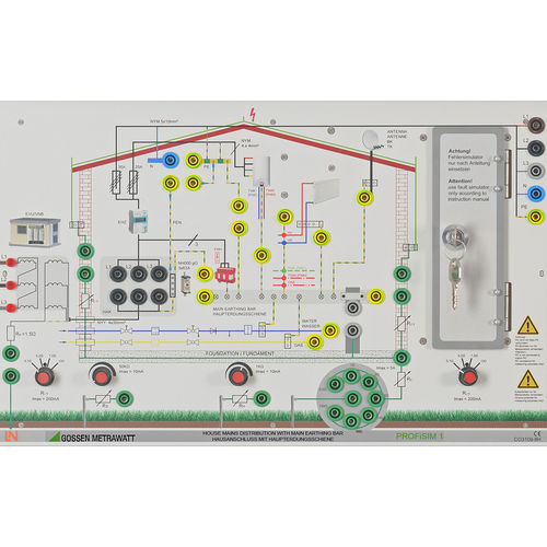电动安装演示面板 - PROFiSIM 1 - GOSSEN METRAWATT GmbH