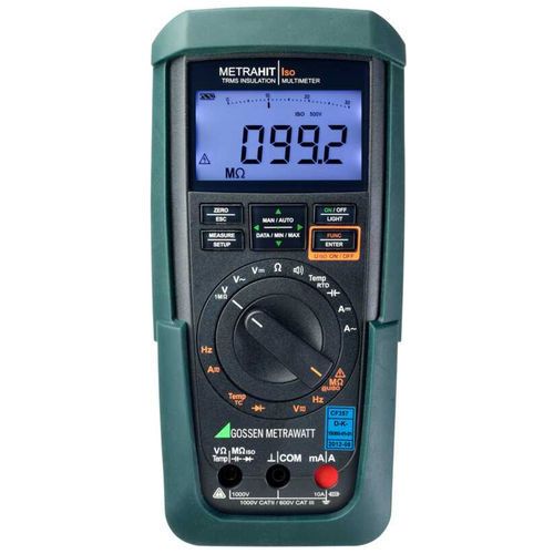 带绝缘测试仪万用表 - METRAHIT ISO - GOSSEN METRAWATT GmbH - 数字 / 手持式 / 1000 V