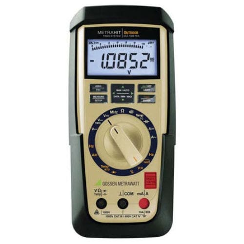 数字万用表 - METRAHIT OUTDOOR  - GOSSEN METRAWATT GmbH - 柱状图显示 / 手持式 / 1000 V