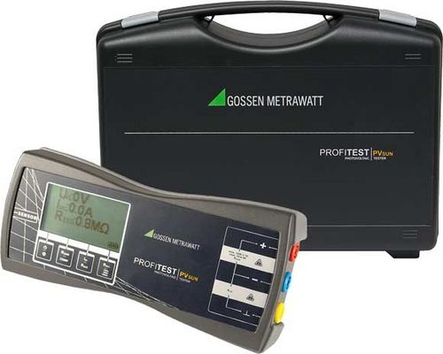 电力安全测试仪 - PROFITEST PVsun   - GOSSEN METRAWATT GmbH - 光伏