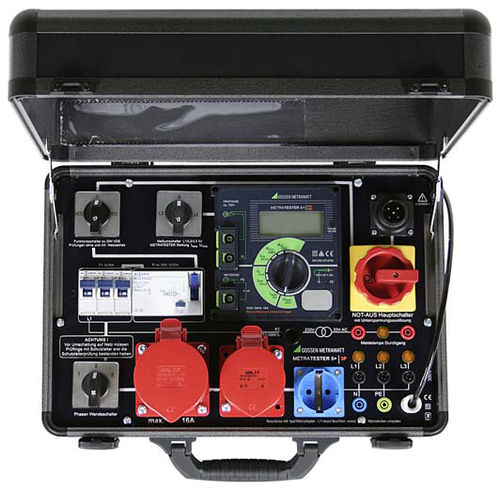 电力安全测试仪 - METRATESTER 5+3P   - GOSSEN METRAWATT GmbH - 用于电子设备 / PAT / 单相和三相设备