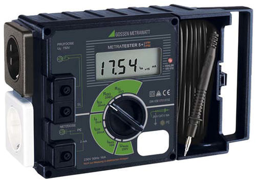 电力安全测试仪 - METRATESTER 5+  - GOSSEN METRAWATT GmbH - 用于电子设备 / PAT / 手持式