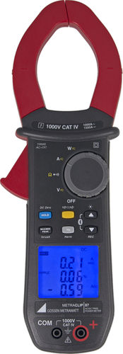 数字钳形万用表 - METRAclip 87 - GOSSEN METRAWATT GmbH - 手持式 / 1000 V / 1000 A