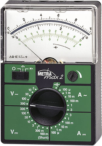 模拟万用表 - METRAmax 2 - GOSSEN METRAWATT GmbH - 手持式 / 300 V / 3 A