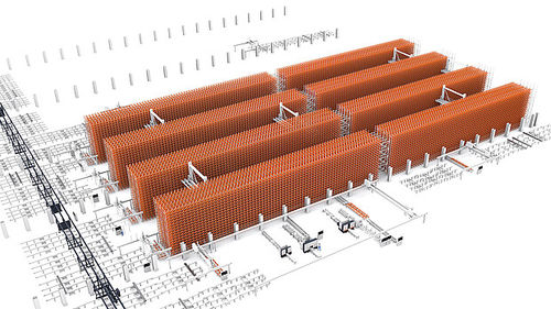 立式自动存储系统 - UNICOMPACT - KASTO Maschinenbau GmbH & Co. KG - 用于钢条 / 巷道堆垛机 / 紧凑型