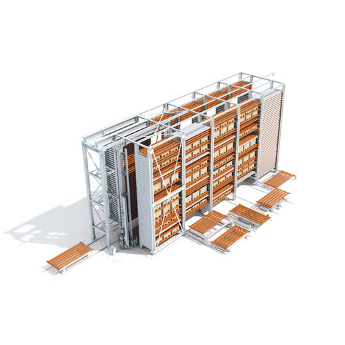 立式自动存储系统 - UNILINE - KASTO Maschinenbau GmbH & Co. KG - 用于钢板 / 巷道堆垛机