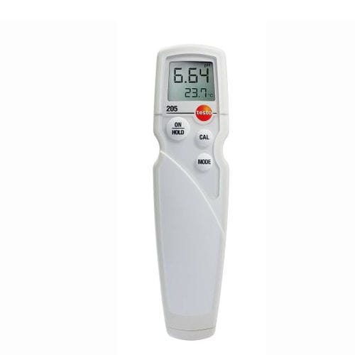 温度测量仪器 - 205 - TESTO/德图 - pH值 / 食品级 / 用于散料