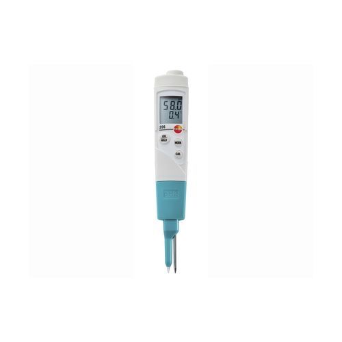 笔式ph计 - 206 - TESTO/德图 - 工艺流程 / 带自动温度补偿 / 防水