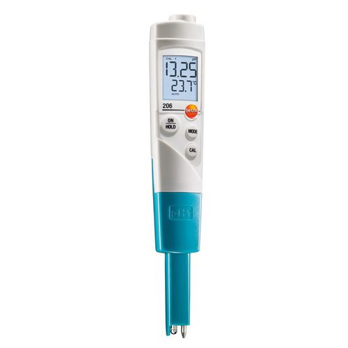 PH值测量仪器 - 206 - TESTO/德图 - 化学 / 温度 / 数字