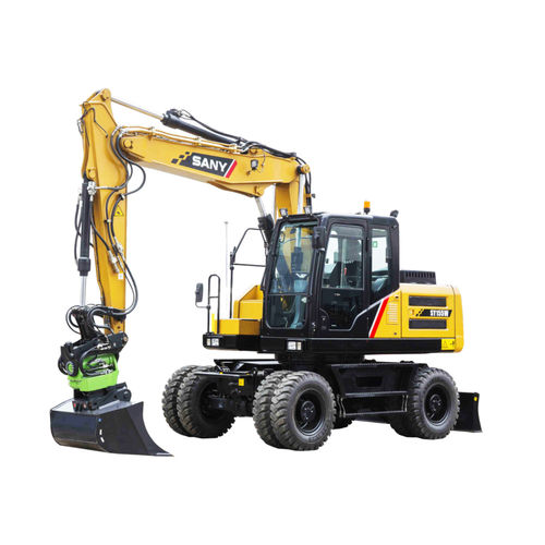 中型挖掘机 - SY155W(T4f) - SANY - 履带式 / Tier 3 / 用于建筑工地