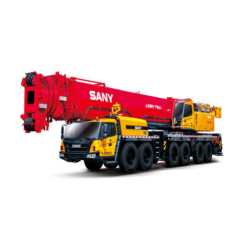 自走式起重机 - SAC5000S - SANY - 吊杆 / 可折叠 / 用于建筑