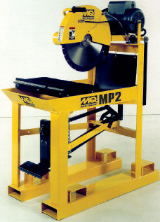 固定锯床 - MP25E3 - Multiquip, Inc. - 圆形 / 用于钢材 / 用于石工