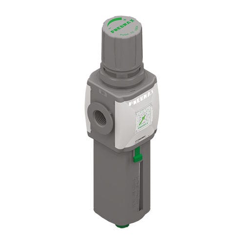 压缩空气式过滤器调节器 - Airplus - PNEUMAX - 隔膜 / 铝制 / 螺纹