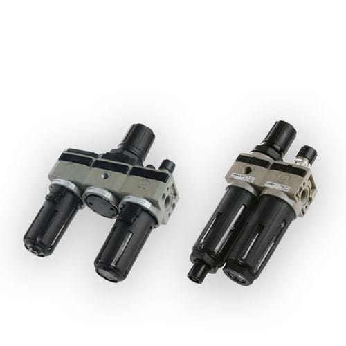 过滤器调节润滑器 / 压缩空气式 - 1700 - PNEUMAX/纽迈司 - 芯式 / 螺纹 / 模块化