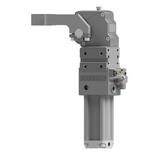 气动夹持单元 - HE1 series - PNEUMAX/纽迈司 - 用于加工车间 / 用于零件加工 / 法兰