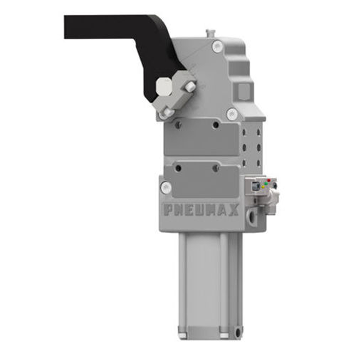 气动夹持单元 - HE2 series - PNEUMAX - 用于加工车间 / 用于零件加工 / 法兰