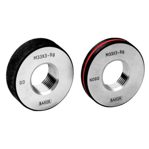 螺纹规 - M40x3, M33x3 - Baker Gauges India Private Limited