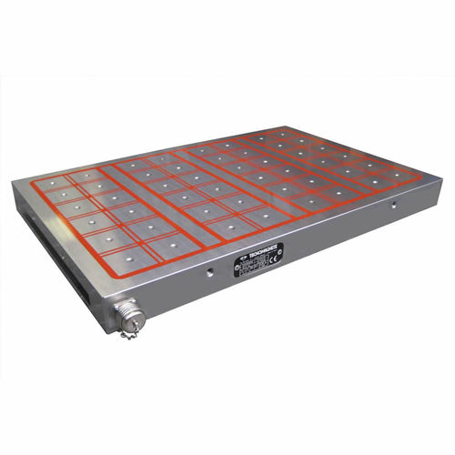 永磁方格电磁卡盘 - Quad Extra - MAG AUTOBLOK TECNOMAGNETE - 矩形 / 用于铣削 / 用于加工中心