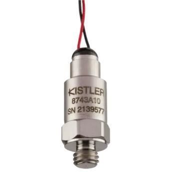 单轴加速度计 - 8743A series - KISTLER - 晶体 / 剪切式 / 重力