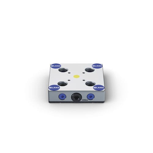 零点定心夹紧系统 / 用于机床 - 75600 - LANG Technik - 模块化紧固板 / 高精度 / 用于 5 轴加工
