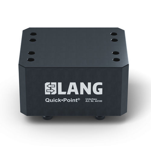零点定心夹紧系统 / 用于机床 - 44100 - LANG Technik - 模块化紧固板 / 高精度 / 用于 5 轴加工
