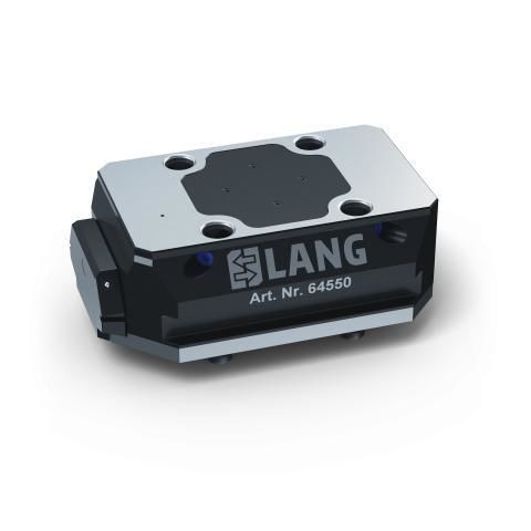 零点定心夹紧系统 / 用于机床 - 64550 - LANG Technik - 模块化紧固板 / 高精度 / 用于 5 轴加工