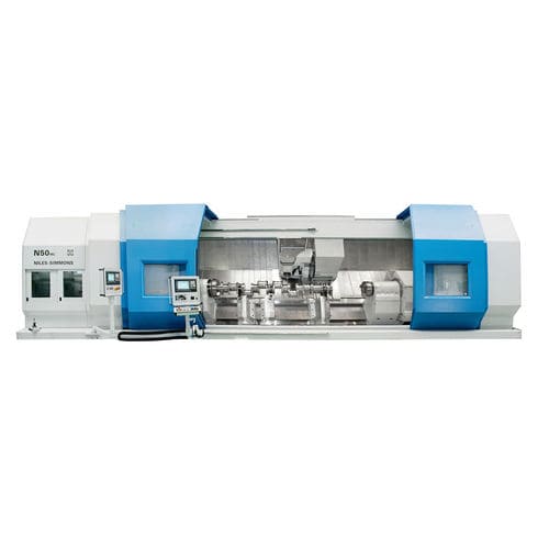 数控车削铣削中心 - N50 MCM - Niles-Simmons Industrieanlagen - 通用 / 多滑块 / 用于大型工件