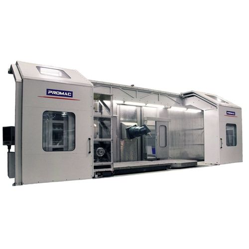 5-6轴CNC加工中心 - ETESIAN HMC - Promac S.r.l. - 4轴 / 卧式 / 用于钢材