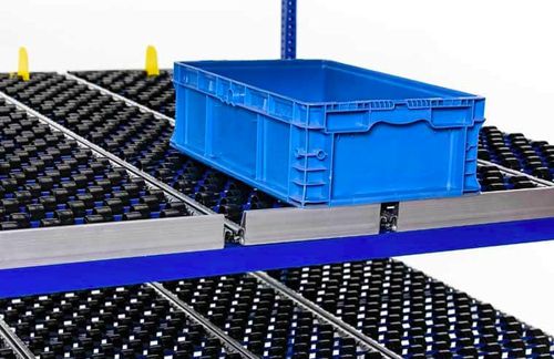 存储仓库货架 - span track wheel bed - UNEX Manufacturing - 动态 / 模块化 / 可调节