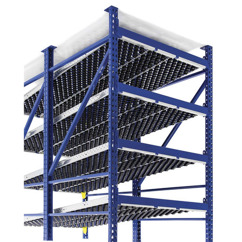 分拣货架 - roller rack - UNEX Manufacturing - 模块化 / 可调节 / 轻载