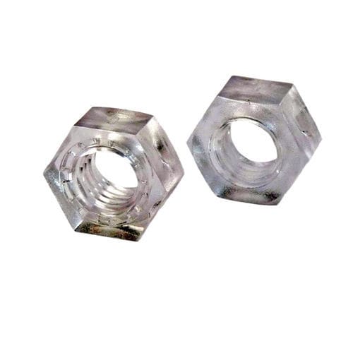 六角形螺母 - DETM series - PANOZZO Srl - 聚碳酸酯 / 螺纹