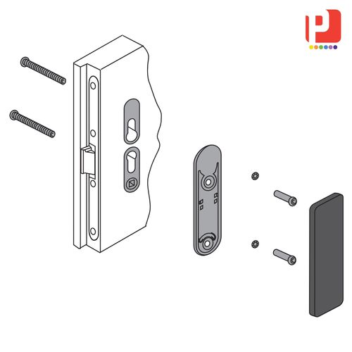 圆管把手 - MANTF36 series - PANOZZO Srl - 钢