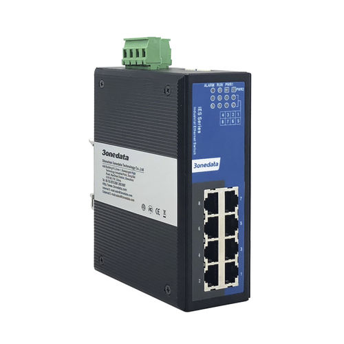 8端口网络交换机 - IES318 Series - 3onedata Co.,Ltd. - 非管理型 / 2 级 / 光纤
