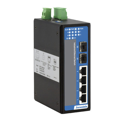 6端口式网络交换机 - IES206 Series - 3onedata Co.,Ltd. - 非管理型 / 千兆 / DIN导轨
