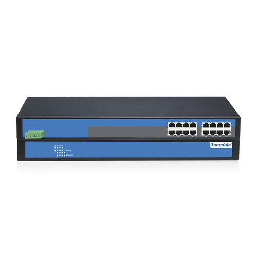 16端口式网络交换机 - ES1016 - 3onedata Co.,Ltd. - 非管理型 / 2 级 / 机架式