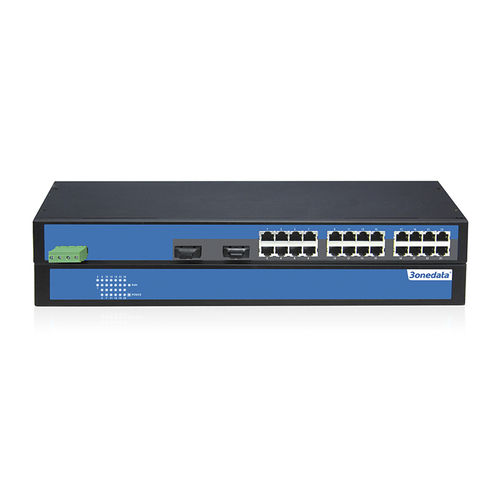 非管理型网络交换机 - ES1026-2F - 3onedata Co.,Ltd. - 26 端口式 / 2 级 / 光纤