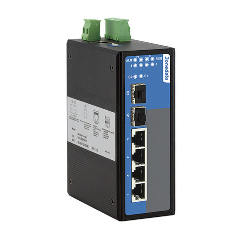 6端口式网络交换机 - IES716-2GS - 3onedata Co.,Ltd. - 管理型 / 千兆以太网 / 2 级