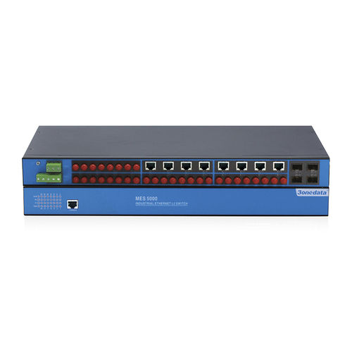 28端口网络交换机 - MES5000 Series - 3onedata Co.,Ltd. - 管理型 / 千兆以太网 / 2 级