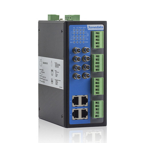 管理型网络交换机 - MES600 Series - 3onedata Co.,Ltd. - 8端口 / 串行 / DIN导轨