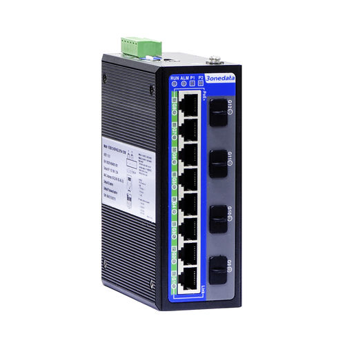 管理型以太网交换机 - IES6312 Series - 3onedata Co.,Ltd. - 12 端口式 / 千兆以太网 / 2 级