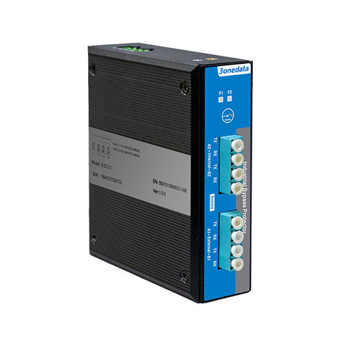 光纤变换器 - IES2000-2BP-SS-LC-2P48 - 3onedata Co.,Ltd. - 用于光纤网络 / DIN导轨 / 工业