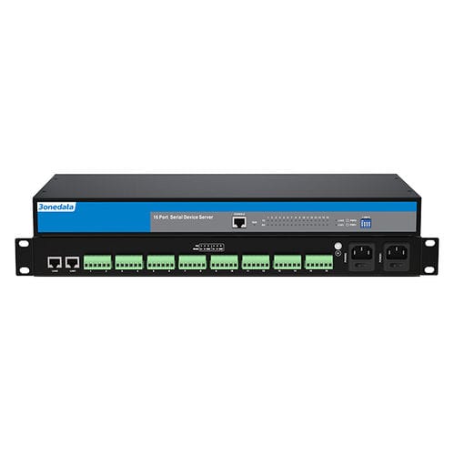 16端口式设备服务器 - NP3116T Series - 3onedata Co.,Ltd. - RS-485 / 以太网 / RJ45